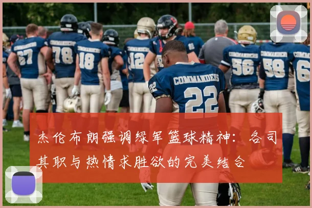杰伦布朗强调绿军篮球精神：各司其职与热情求胜欲的完美结合