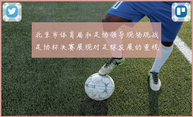 北京市体育局和足协领导现场观战足协杯决赛展现对足球发展的重视